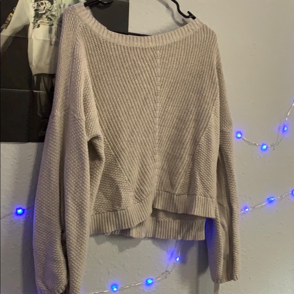 Hollister beige sweater !